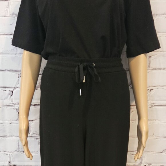 JOIE - Women's black drawstring waist ankle pants - Picture 4 of 9